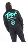 Trot Teal Crew (Black)